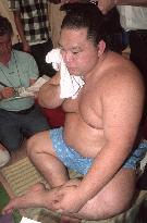 Ozeki Kaio pulls out of Nagoya sumo